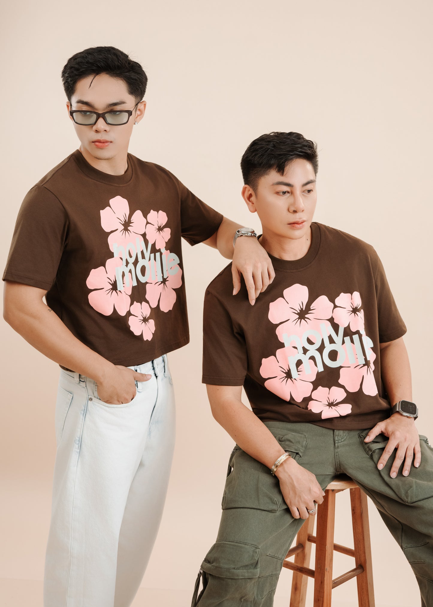 HOLY MOLLIE FLORAL SIGNATURE TEE