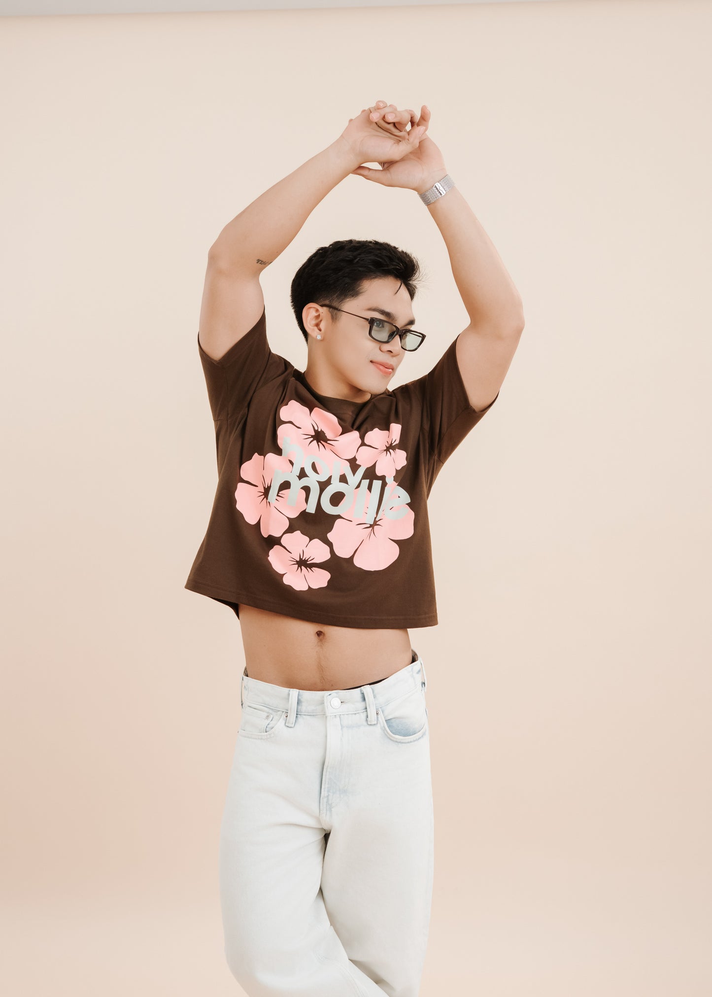 HOLY MOLLIE FLORAL SIGNATURE TEE